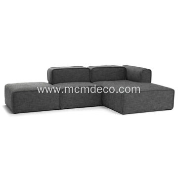 Quadra Carbon Gray Right Sectional Sofa